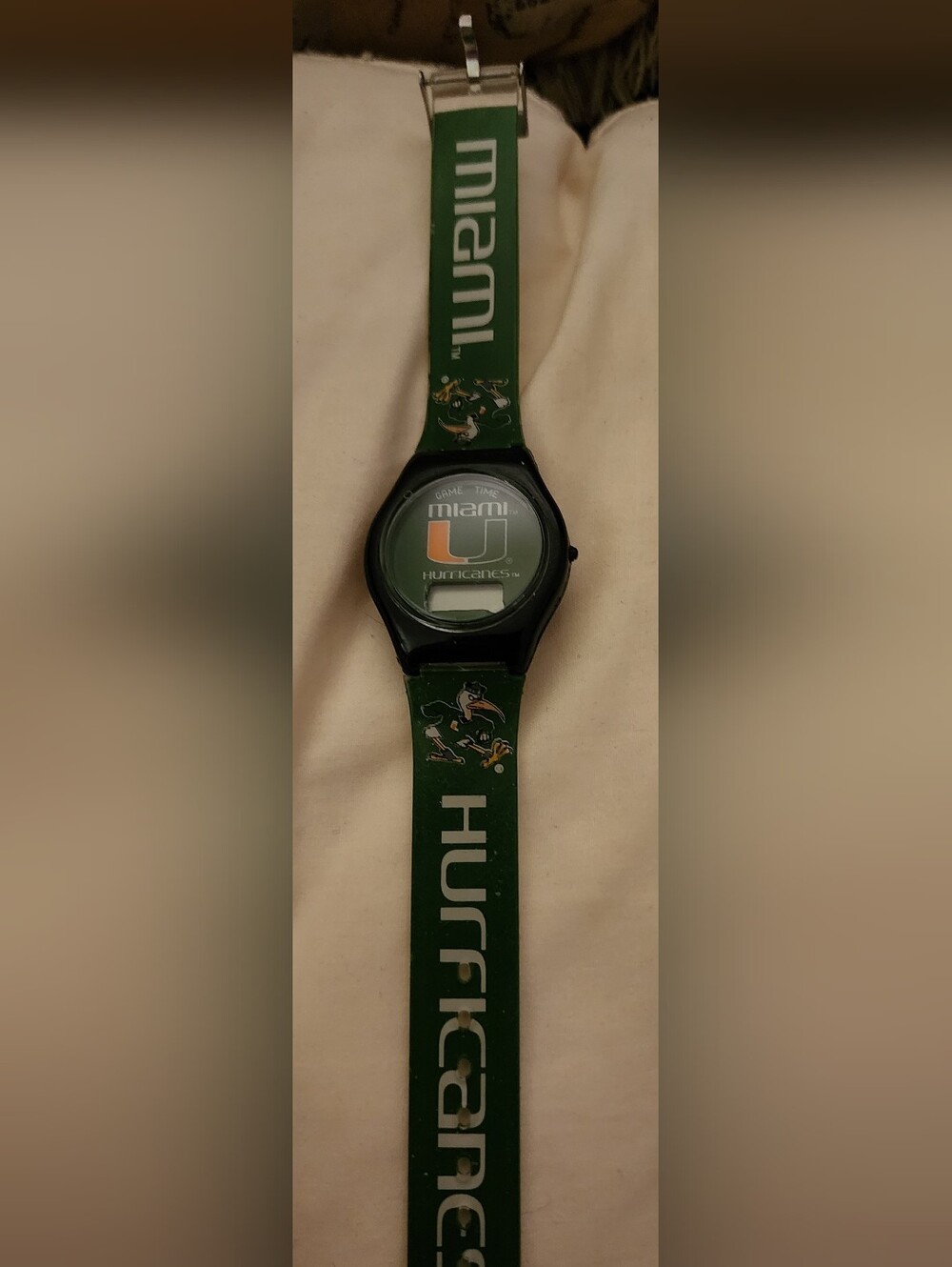 Vintage Game Time Fan Series digital wristwatch